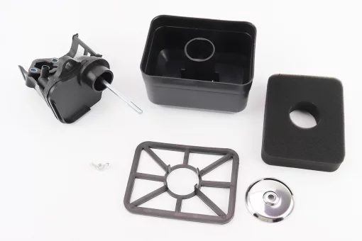 Фильтр воздушный в сборе с поролоном, квадратный элемент 168F/170F, FIX-207544