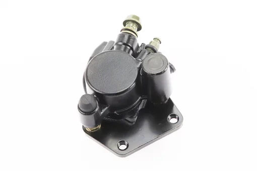 Тормозной суппорт передней системы (однопоршневой) с колодками "квадрат", чёрный, FIX-208716