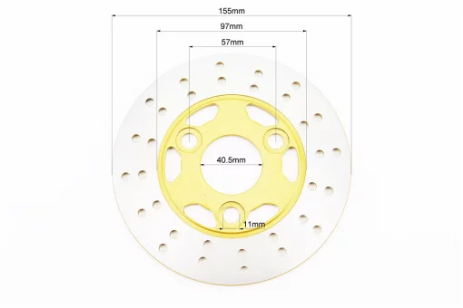 Диск тормозной Yamaha JOG (155мм), FIX-331875