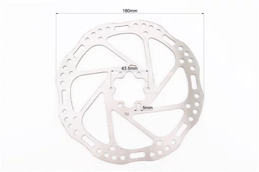 Тормозной диск 180мм, крепл. 6 болтов, RPT-005, FIX-206156