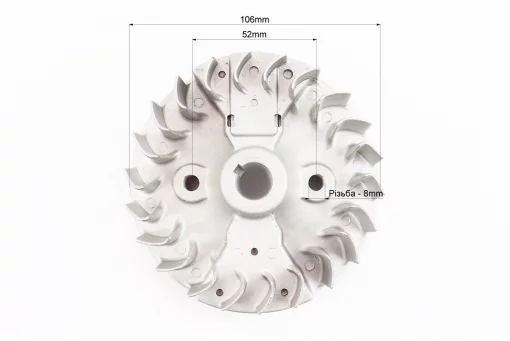 Ротор магнето HONDA GX35 (CG438) - 4Т, Тип1, FIX-206163