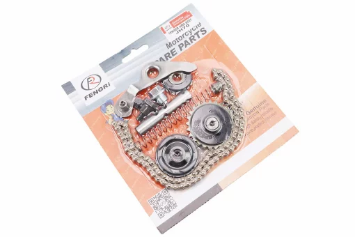 Ланцюг розподільного валу 70cc - 25H-82L + ролики 3шт + коромисло + натягувач, к-кт, FIX-338814