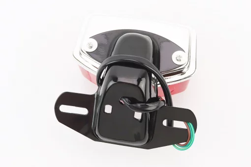 Ліхтар задній ALPHA, чорна ніжка під два болти (якісний), тип 2, FIX-338822