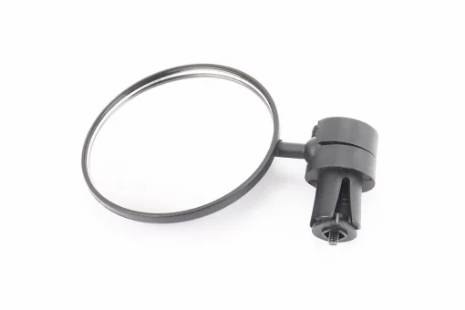 Зеркало круглое, чёрное CR-M02, FIX-208729