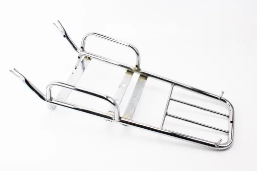 Багажник задний большой, хром, FIX-318004