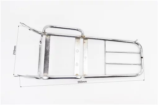 Багажник задний большой, хром, FIX-318004