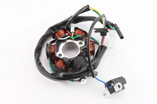 Статор магнето (генератора) Honda DIO AF18 / 27 (6 котушок роз'єм "тато 5 + 1"), від 2шт -5%, FIX-204459