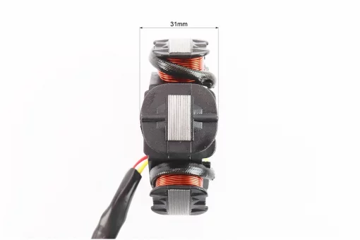 Статор магнето (генератора) Honda DIO AF18 / 27 (6 котушок роз'єм "тато 5 + 1"), від 2шт -5%, FIX-204459