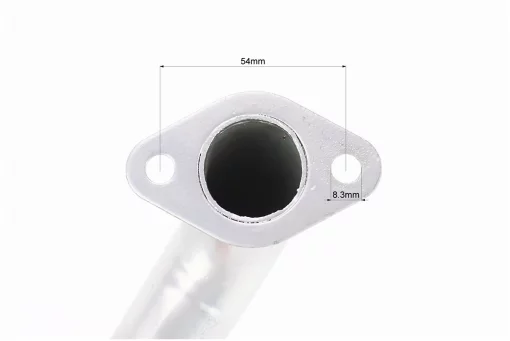 Колено (труба) глушителя 2х3отв., FIX-207593