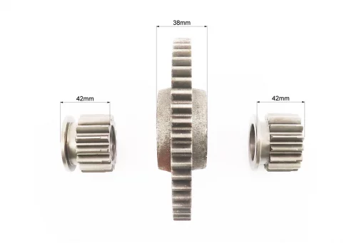 Вал КПП диференціала+шестерня Z-47+шестерня-2шт Z-15, к-кт 4шт 101-2 (можливий наліт), FIX-207595