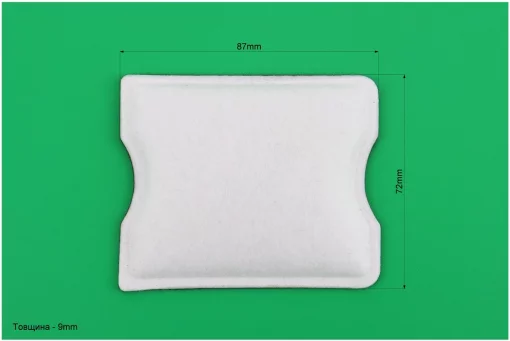 Фільтр повітряний - елемент квадратний (дві виборки), фібра двошаровий, FIX-206199