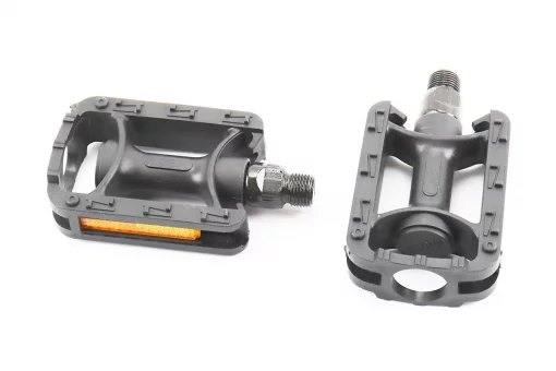 Педали CHILD 9/16" (95x59x21mm) пластиковые, чёрные WP-128, FIX-208763