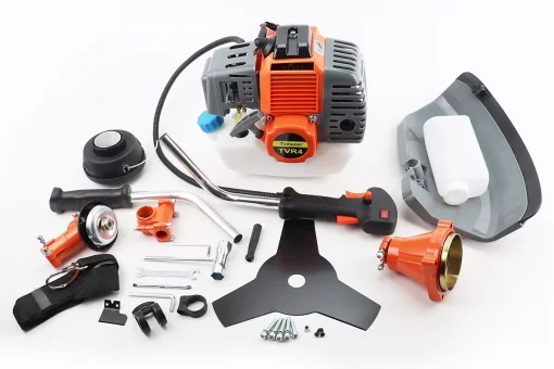 Тример (мотокоса) TRESZER TVR4 - 3,8 кВт (шпуля-1шт+ніж 3Т-1шт, труба D-26mm x 9T), FIX-208767