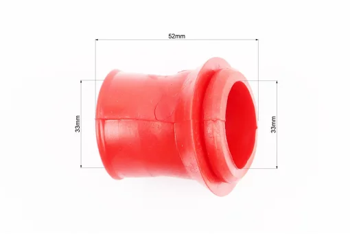Патрубок фильтра воздушного 12V (КРАСНЫЙ), FIX-343373
