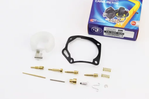 Ремонтный комплект карбюратора Yamaha JOG, 9 деталей+поплавок, FIX-352817