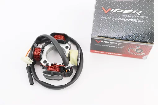 Статор магнето (генератора) Suzuki AD50 (4 котушки роз'єм "мама 2 + 1"), FIX-352821