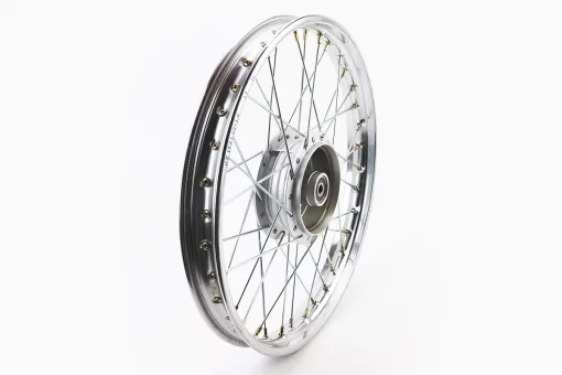 Диск задній спицьований (колесо) 1,4-17" DELTA, хром (вісь 12мм), FIX-318096