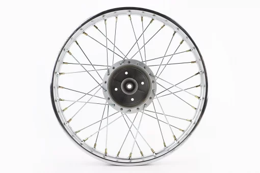 Диск задній спицьований (колесо) 1,4-17" DELTA, хром (вісь 12мм), FIX-318096