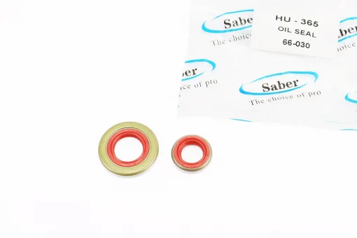 Сальники к-кт 2шт (12x20x5; 15x29,6x4) MS-260/360, металл, FIX-208770