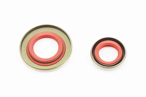 Сальники к-кт 2шт (12x20x5; 15x29,6x4) MS-260/360, металл, FIX-208770