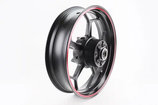 V200-F2 V250-F2 Диск колісний задній литий 17Х4 "під сайлентблоки" ЧОРНИЙ зі смугою (вісь 17мм), FIX-208773