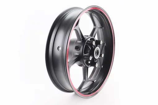 V200-F2 V250-F2 Диск колісний задній литий 17Х4 "під сайлентблоки" ЧОРНИЙ зі смугою (вісь 17мм), FIX-208773