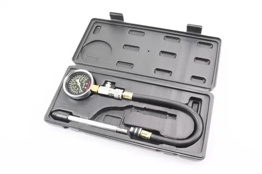 КОМПРЕСОМЕТР - комплект для вимірювання компресії в циліндрі GY6/JH/CG/CB, FIX-332039