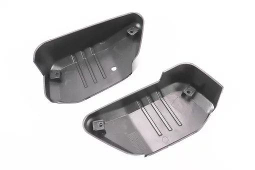 V200-R2 пластик - декор передней панели сиденья к-кт 2шт, ЧЕРНЫЙ, FIX-324824