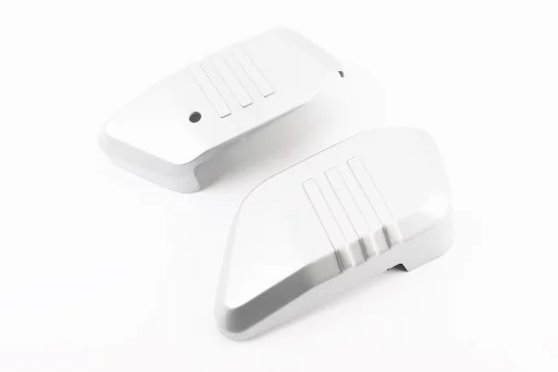 V200-R2 пластик - декор передньої панелі сидіння к-кт 2шт, СІРИЙ, FIX-324825