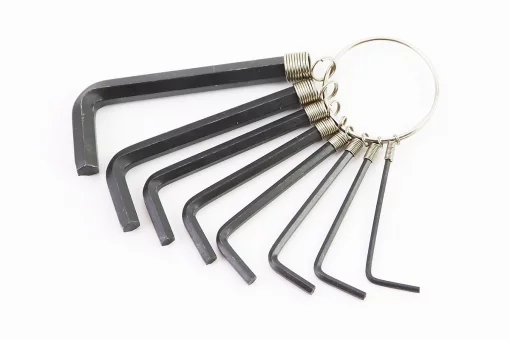 Набор шестигранников (1,5; 2; 2,5; 3; 3,5; 4; 5; 6) к-кт 8шт, FIX-332080