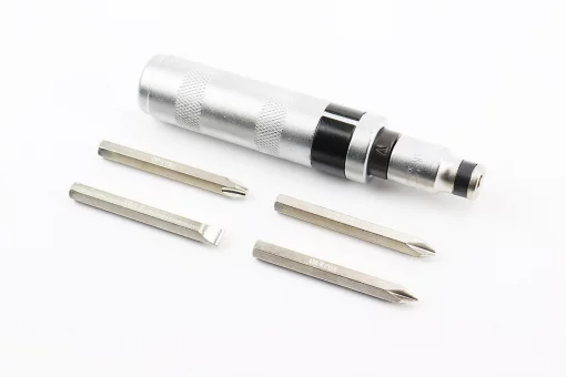 Отвертка ударно-поворотная с насадками, набор 5 предметов, тип 1, FIX-332093