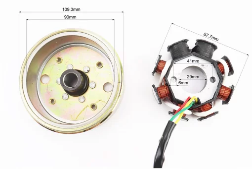 Магнето в сборе (8 катушек), FIX-309544