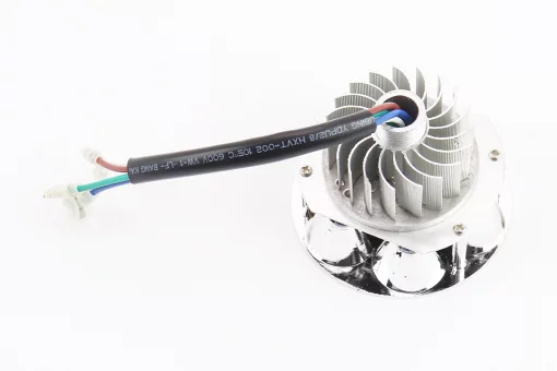 Фары круглой внутренняя часть 6-LED с подсветкой, 80мм, TUNING, FIX-206257