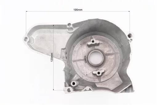 Кришка двигуна ліва (для статора магнето на 2 котушки) 70cc, FIX-318124