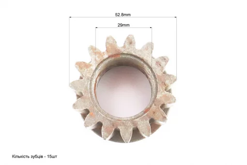 Шестерня дифференциала ведомая 101-2 Z-15, FIX-207638