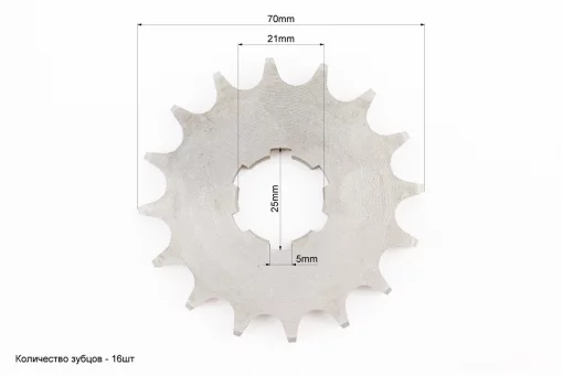 Зірка передня 428-16Т ПОЛЬША, FIX-343460