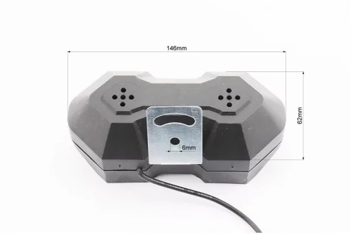 Фара двойная дополнительная светодиодная влагозащитная - 18 LED, (146* 62mm) с креплением, тип 2, FIX-324880