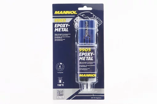 Клей двокомпонентний для металевих деталей "9905 EPOXY-METAL", 30g, FIX-304019