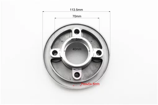 Панель демпферная голая, высота посадки звезды - 28мм, FIX-318144