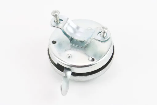 Звонок механический, хром (возможны незначительные вмятины, потертости, ржавчина), FIX-206284