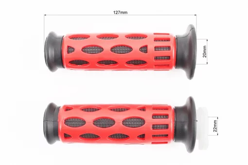 Рукоятка керма лів./пр. к-кт "Сітка", червоні, FIX-204550