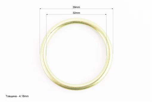 Прокладка глушителя 39*32мм из металла, 10шт, FIX-204551