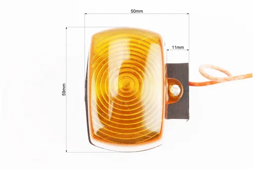 Поворотник лев., прав. (без "ножки") к-кт 2 шт, желтые, FIX-318157