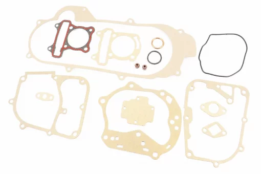 Прокладки двигателя 80cc-47мм, к-кт 15 деталей, короткий вариатор, тип1, FIX-309631