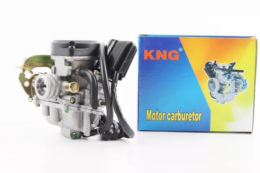 Карбюратор в сборе (пласт. крышка), FIX-309640