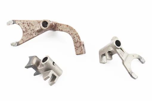 Вилки трансмиссии к-кт 3шт 101-2 (Вилка перек. повыш/пониж шестерни "узкая"), FIX-206314