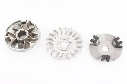 Вариатор передний к-кт Yamaha JOG 90 (под вал 16мм) + втулка, крыльчатка, крест, FIX-206320