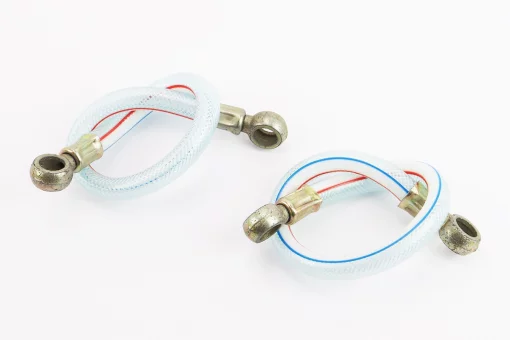 Трубка - шланг топливный L-340mm, к-кт 2шт, FIX-204602