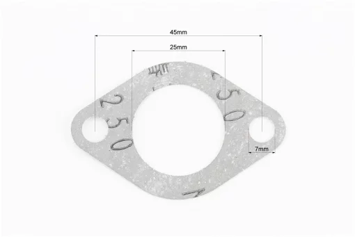 Прокладка глушника Suzuki AD50 / LET'S пароніт "25mm", FIX-208827