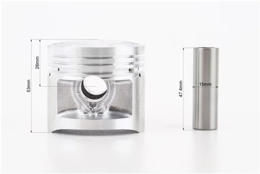 Цилиндр к-кт (цпг) 125cc-56,5мм (высота цилиндра 69/96мм) (палец 15мм), FIX-326032